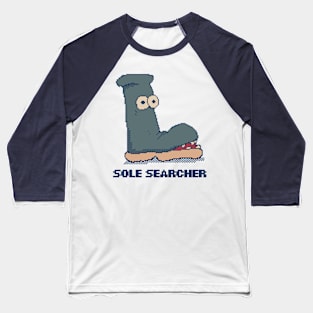 Sole Seacher - 8bit Pixel Art Baseball T-Shirt